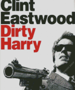 Clint Eastwood Dirty Harry Movie Diamond Painting