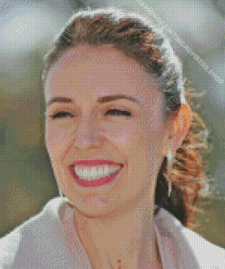 Close up Jacinda Ardern Diamond Painting