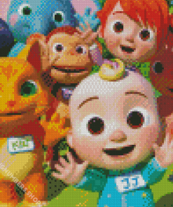 Cocomelon Characters Diamond Painting