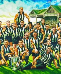 Collingwood FC Team Diamond Painting