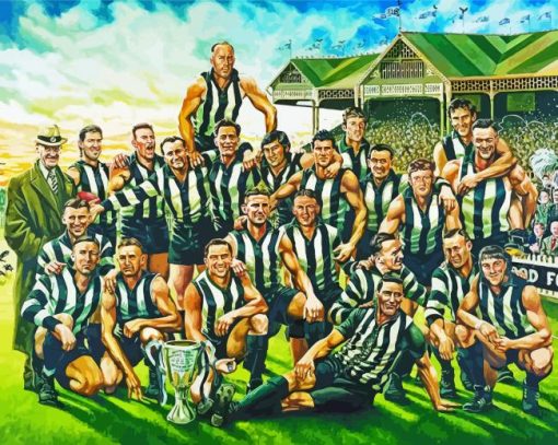 Collingwood FC Team Diamond Painting