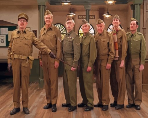 Dads Army Diamond Painting