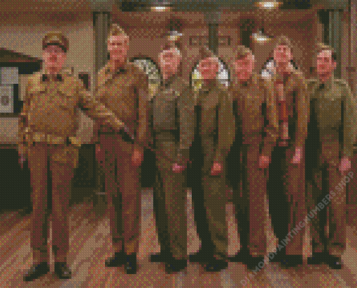 Dads Army Diamond Painting