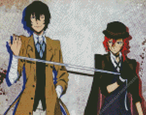 Dazai And Chuya Soukoku Diamond Painting