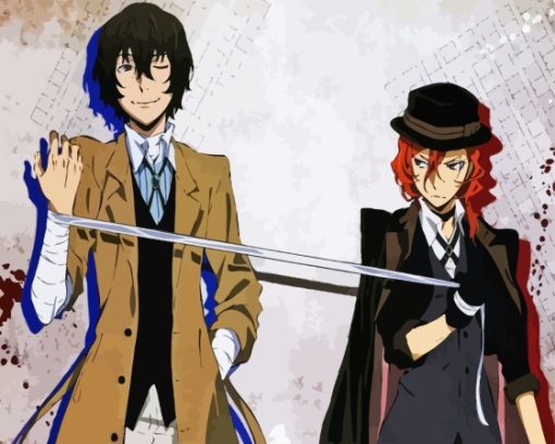 Dazai And Chuya Soukoku Diamond Painting