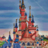 Disney Paris Castle Diamond Painting