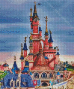 Disney Paris Castle Diamond Painting