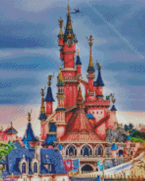 Disney Paris Castle Diamond Painting