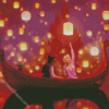 Disney Tangled Lanterns Diamond Painting