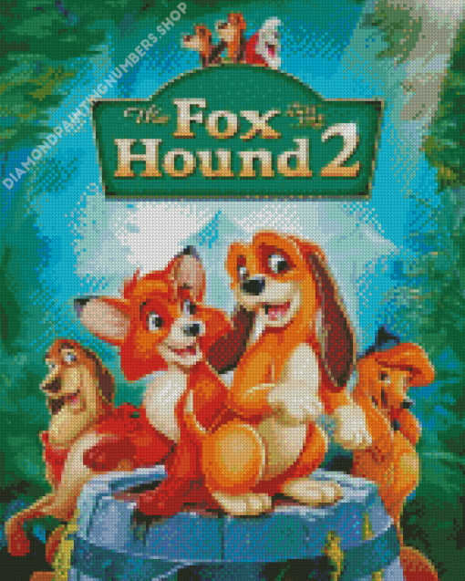 Disney The Fox and the Hound Diamond Painting