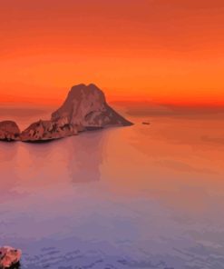 Es Vedra Sunset Diamond Painting