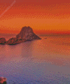 Es Vedra Sunset Diamond Painting