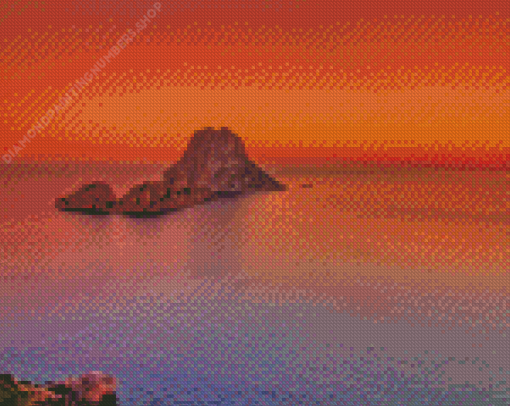 Es Vedra Sunset Diamond Painting