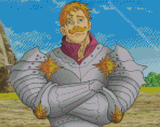 Escanor Nanatsu No Taizai Diamond Painting