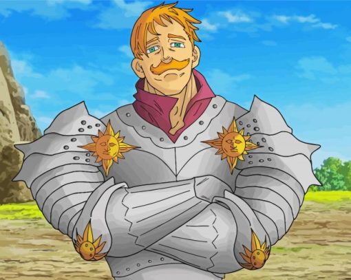 Escanor Nanatsu No Taizai Diamond Painting