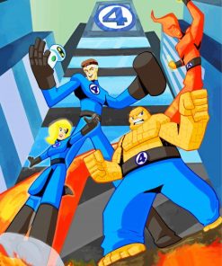 Fantastic Four Marvel Diamond Painting