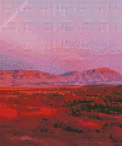 Flinders Ranges Sunset Diamond Painting