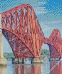 Forth Bridge Queensferry Diamond Painting