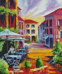 French Country Cafe Diamond Painting