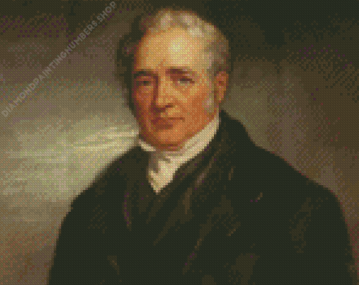 George Stephenson Diamond Painting