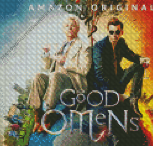 Good Omens Poster Diamond Painting