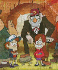 Gravity Falls Diamond Painting