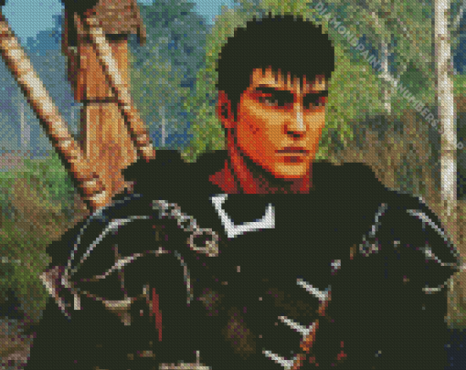 Guts Berserk Diamond Painting