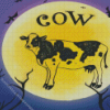 Halloween Cow Diamond Painting