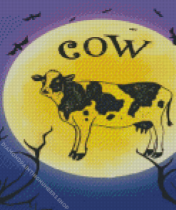 Halloween Cow Diamond Painting