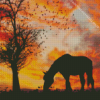 Horse Silhouette Diamond Painting