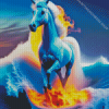 Horse Wave Diamond Painting