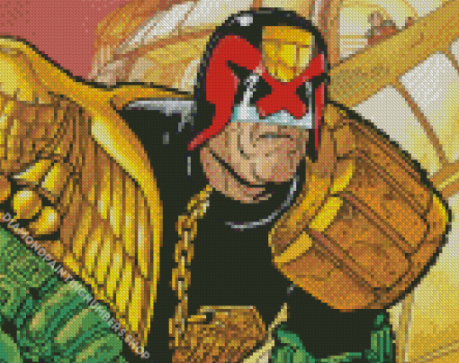 Judge Dredd Film Diamond Painting