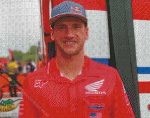 Ken Roczen Racer Diamond Painting