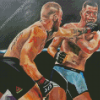 Kick Boxing Fighters Diamond Painting