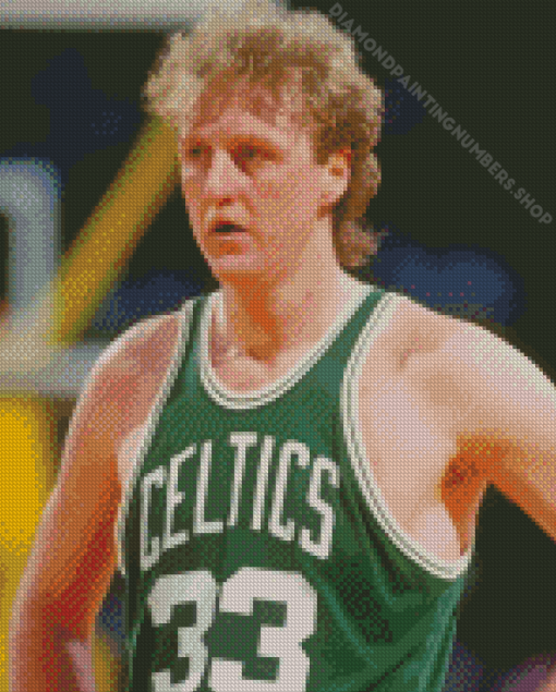 Larry Bird Player Diamond Painting