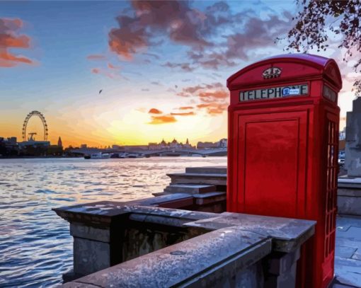 London Thames Diamond Painting