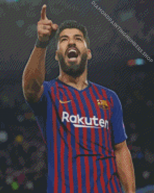 Luis Suarez 1 Diamond Painting