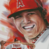 Mike Trout Diamond Painting