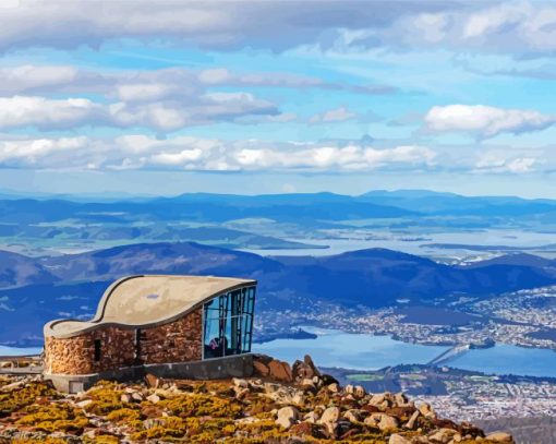 Mount Wellington Hobart Diamond Painting