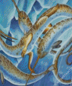 Narwhal Underwater Art Diamond Painting