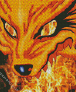 Nine Tailed Fox Diamond Painting