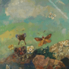 Odilon Redon Butterflies Diamond Painting