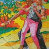 Old African Couple Diamond Painting