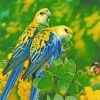 Pale Headed Rosella Birds Diamond Painting