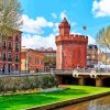 Perpignan Buildings Diamond Painting