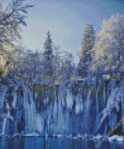 Plitvice Lakes Park Diamond Painting