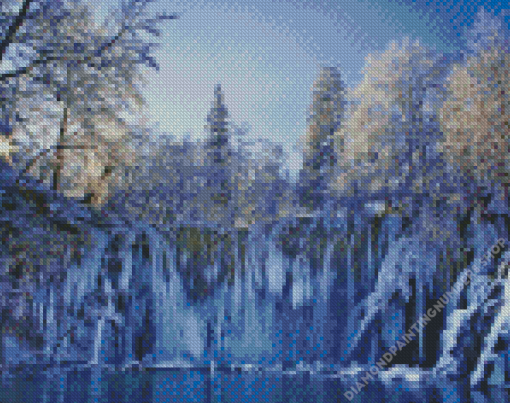 Plitvice Lakes Park Diamond Painting