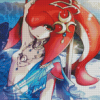 Princess Mipha Diamond Painting