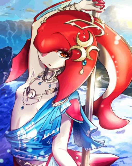 Princess Mipha Diamond Painting