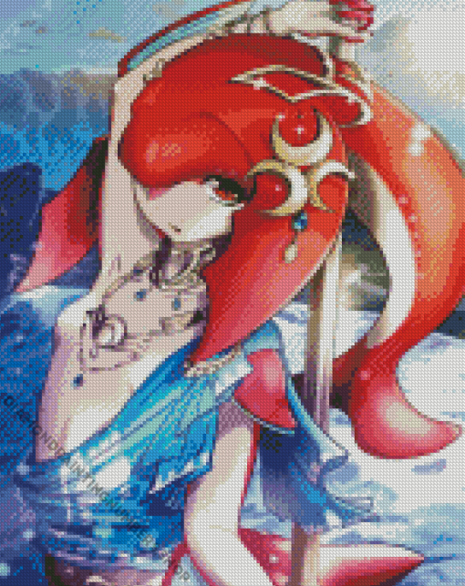 Princess Mipha Diamond Painting